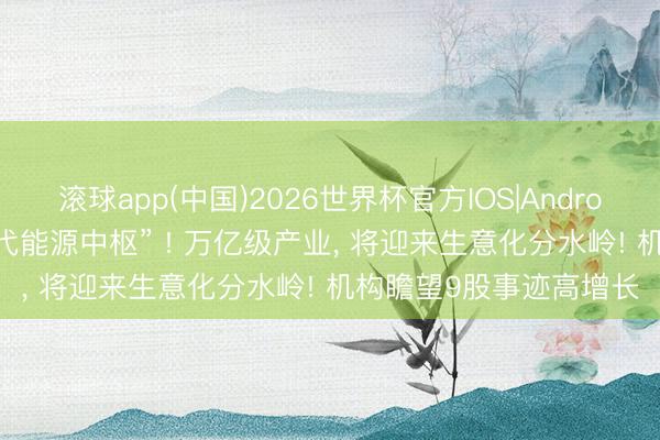 滚球app(中国)2026世界杯官方IOS|Android手机app下载 “下一代能源中枢” ! 万亿级产业， 将迎来生意化分水岭! 机构瞻望9股事迹高增长