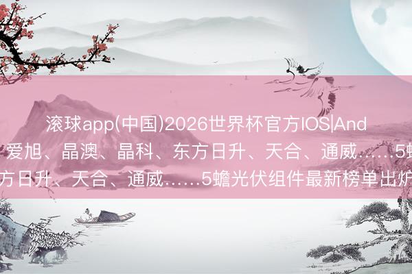 滚球app(中国)2026世界杯官方IOS|Android手机app下载 隆基、爱旭、晶澳、晶科、东方日升、天合、通威……5蟾光伏组件最新榜单出炉