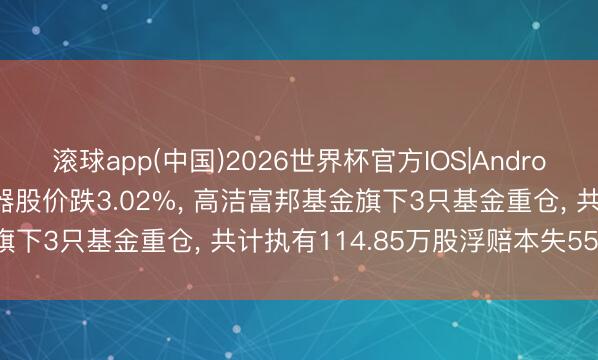 滚球app(中国)2026世界杯官方IOS|Android手机app下载 白云电器股价跌3.02%， 高洁富邦基金旗下3只基金重仓， 共计执有114.85万股浮赔本失55.13万元